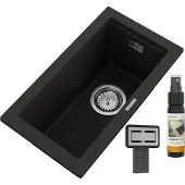 Granitan Onderbouw Granieten Spoelbak Tuga28 met Sifon – Compleet Set