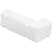 PLASTIMO Angle Dock 100 Wit 500 x 120 mm