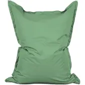 Lumaland - Grote luxe XXL zitzak - 380 liter vulling - 140 x 180 cm - geschikt voor Indoor & Outdoor - verkrijgbaar in verschillende kleuren -pastelgroen