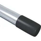 vidaXL Bureaustoel Gas Cilinder Chroom 307-447 mm IJzer