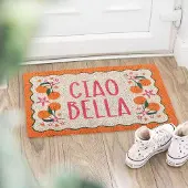 Something Different - Orange Ciao Bella Deurmat - Multicolours