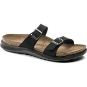 Birkenstock Sierra Dames Slippers Black Narrow-fit | Zwart | Imitatieleer | Maat 35