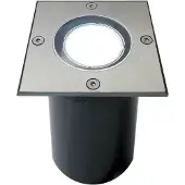 Ks Verlichting Grondspot LED Ø11 Vierkant RVS