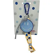 ENGEL. Sleutelhanger Smiley - Metaal