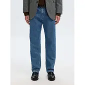 Selected Jeans 'SLH-196' blauw denim