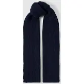 Selected 100% Merinowol Sjaal Heren Blauw ONE SIZE