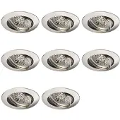 Lybardo - Inbouwspots - 8-pack - Spotjes Inbouw - Lucca - Kantelbaar
