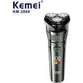 Kemei KM-2804 Elektrisch Scheerapparaat - Draadloos Oplaadbaar met LCD - IPX7