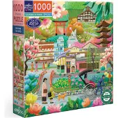 Eeboo Puzzle 1000 pièces Seasons in Kyoto