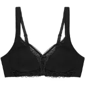 Triumph Niet voorgevormde bh Modern Lace+Cotton | Maat: 105B | Kleur: Zwart