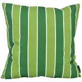 NOVÉE Sierkussen sunset stripe green outdoor | 45x45 cm | katoen/polyester