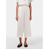 Pieces Broek 'PCPia' wit