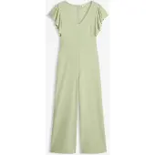 Bonprix Jumpsuit van gestructureerde crêpe maat 46