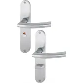 Hoppe Kruk-kruk set E1430Z Schild E302 Wc63X8Rvs