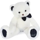 Doudou et Compagnie Preppy Chic Beer, ivoor 30cm (30 cm)