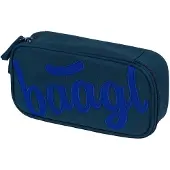 Baagl School etui Logo Blue 1-rits