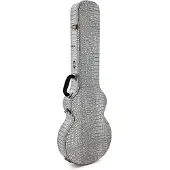 Gear4Music Deluxe Fitted Electric Guitar Case by Silver