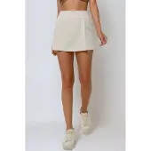 Hiccups for Kids Textuur Linnen Voel Mini Skorts