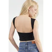 Hiccups for Kids Open Back Viscose Croptop