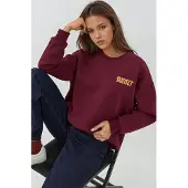 Hiccups for Kids Geborduurd Crew Neck Verhoogd Sweatshirt