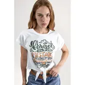 Hiccups for Kids Geprinte Crop T-Shirt