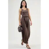 Busem Plissé Modal Jumpsuit