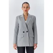 MixRay Langarmige Knopen Blazer