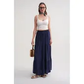 MixRay Hoge Taille Maxi Rok