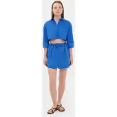 Hiccups for Kids Hoge Taille Touwsluiting Knop Mini Rok