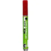 Creotime Glas- en porseleinstift glitter semi-dekkend - donkerrood
