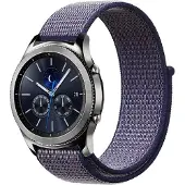 IMoshion Nylon bandje voor de Samsung Galaxy Watch 3 (45 mm) / Watch (46 mm) / Gear S3 Frontier / Gear S3 Classic (22 mm) - Paars