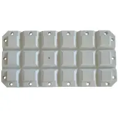 Majoni Dock Fender Transparant 600 x 300 x 80 mm