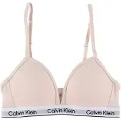 Calvin Klein Underwear BH 'Repeat Logo Triangle Bralette' grijs / rosé / zwart / wit