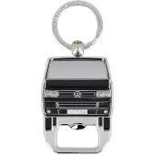 Brisa zwarte sleutelhanger VW T5 BUS KEY RING WITH BOTTLE OPENER