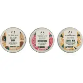 The Body Shop G2 Body Butter Trio Set 150 ml - Shea Body Butter 50ml/Mango Body Butter 50ml/British Rose Body Butter 50ml