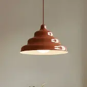 Aldex Hanglampe , Fala, dimbare, Rood, Eetkamer, Metaal, Designer