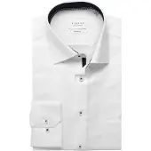 Eterna Dynamic Cotton Modern Fit Overhemd wit, Effen