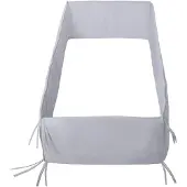 cambrass Liso E 360x30x3 Cm Cot Bumper Zilver Kinderen