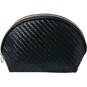 Clayre & Eef Toilettas Dames 22x8x14 cm Zwart Polyester