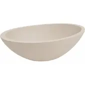 Wiesbaden Waskom Kim Ovaal 59x35x11cm Solid Surface Beige