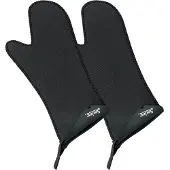 Spring Neopreen ovenwant, Bakhandschoenen + ovenwanten, Zwart