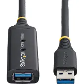 StarTech.com Câble d'extension USB 3.0 actif de 10 m - Rallonge USB A vers A - M/F - rallonge de câble USB - 10 m