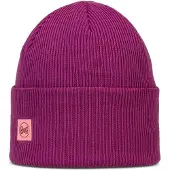 Buff - Crossknit Beanie - Muts One Size, purper
