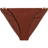 Marc O'Polo Bikinibroek ' Breezy Leaf ' bruin / cappuccino