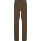 Meyer Comfort Fit Chino kameel, Effen