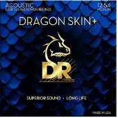 Dr Strings 12-54 DRAGON SKIN+ COATED PHOSPORE BRONZE LIGHT