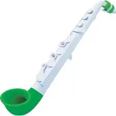 NUVO jSax White with Green Trim 2.0