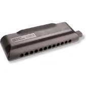Hohner mondharmonica, CX-12, zwart, C