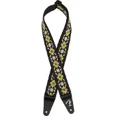 Fender PASADENA WOVEN STRAP YELLOW CLOVER 2"