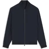 BOSS Slim-fit colbert van stretchmateriaal met microdessin